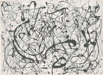 Number 14 Gray Jackson Pollock